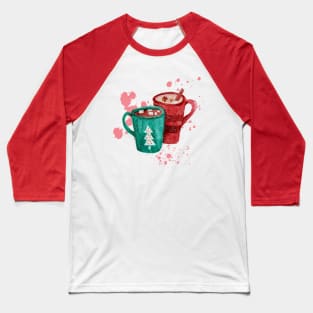 A Heartwarming Christmas Wish Over a Cup of Coffee Baseball T-Shirt